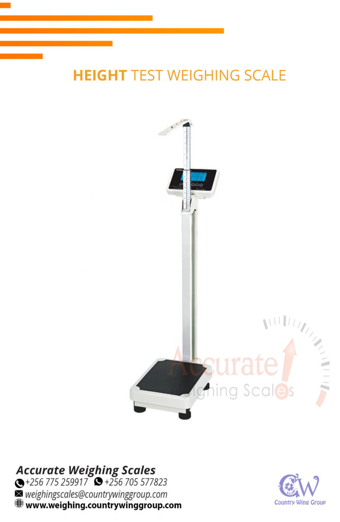 Who is the distributor of body weight weighing scale in Wandegeya
